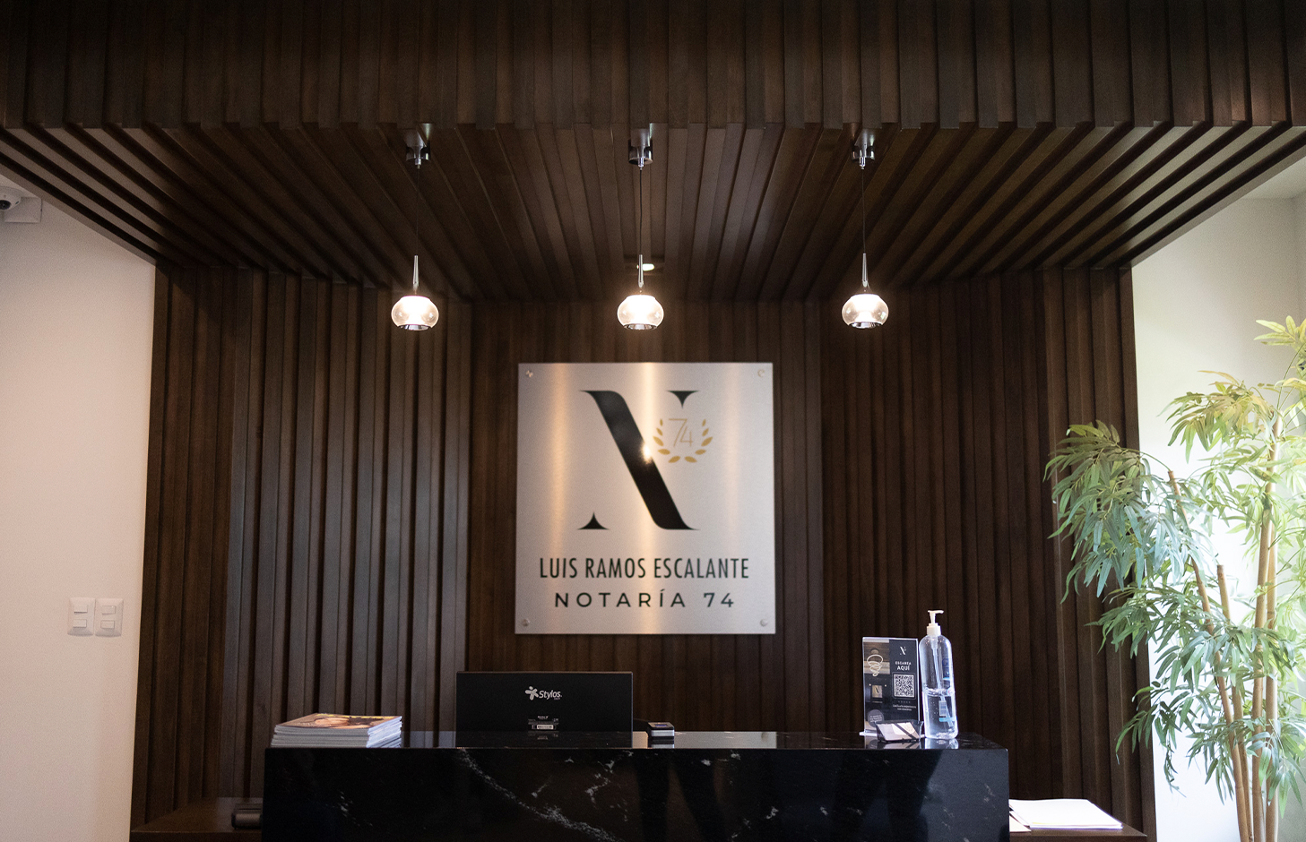 Recepción de Notaría 74